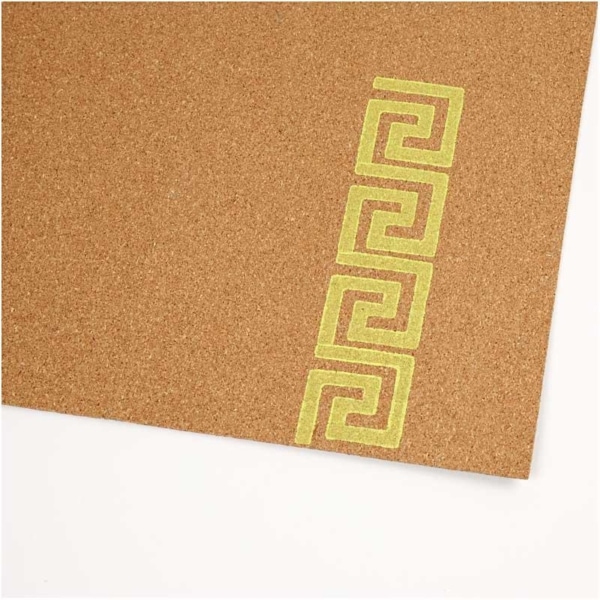 Korkplatten, Größe 35x45 cm, Dicke 2 mm, 4 Stk/ 1 Pck – Bild 2