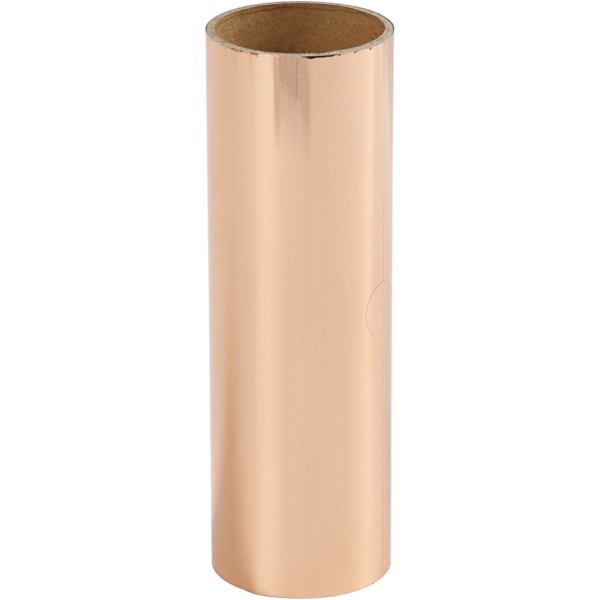 Dekofolie, B 15,5 cm, Dicke 0,02 mm, Rosa gold, 50 cm/ 1 Rolle