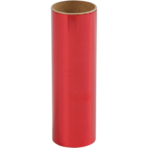 Dekofolie, B 15,5 cm, Dicke 0,02 mm, Rot, 50 cm/ 1 Rolle