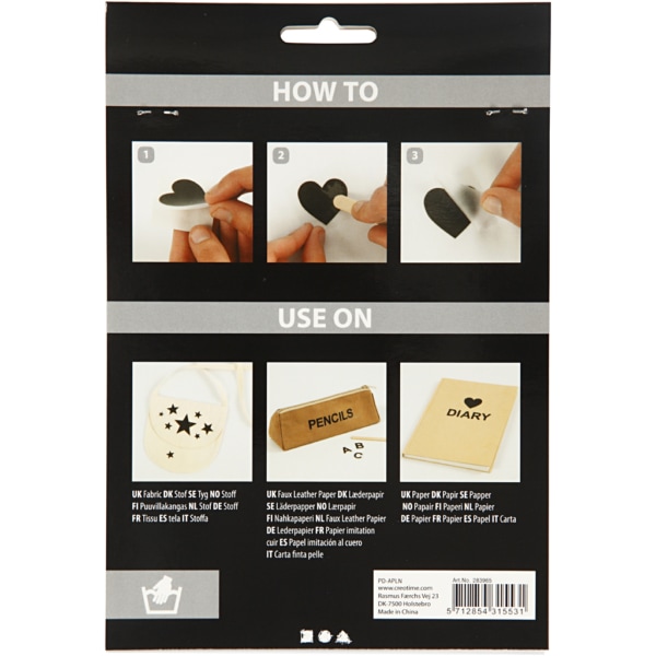 Rub-on Sticker, Meer, 12,2x15,3 cm, 1 Pck – Bild 4
