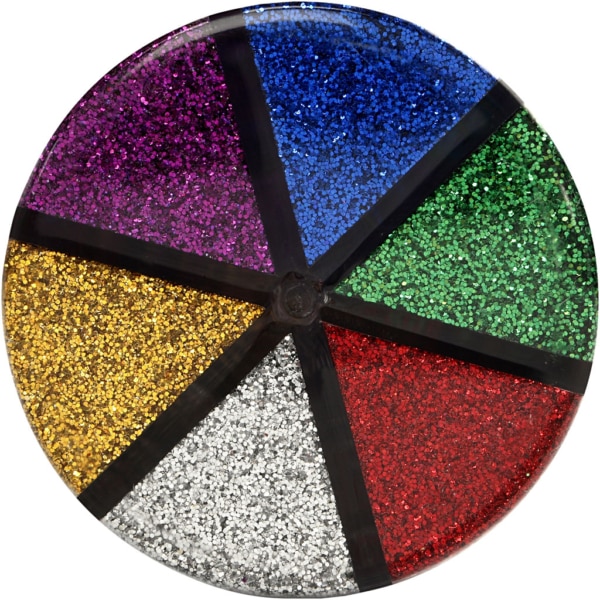 Glitter, Sortierte Farben, 6x13 g/ 1 Dose – Bild 2