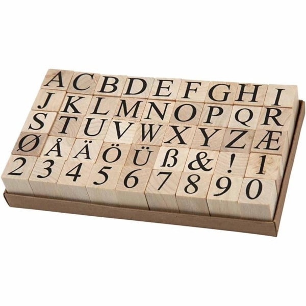 Stempel, Größe 20x20 mm, 45 Stk/ 1 Pck – Bild 2