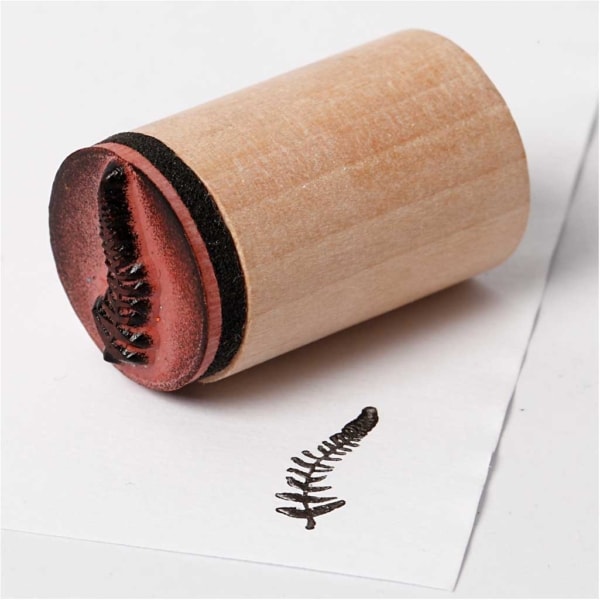 Deco Art-Stempel, Blumen- und Blätter, H 26 mm, D 20 mm, 15 Stk/ 1 Pck – Bild 5