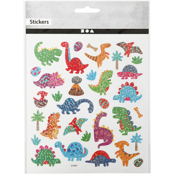 Sticker, Dinos, 15x16,5 cm, 1 Bl. – Bild 2