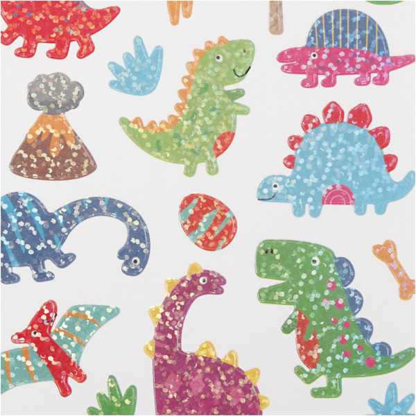 Sticker, Dinos, 15x16,5 cm, 1 Bl. – Bild 3