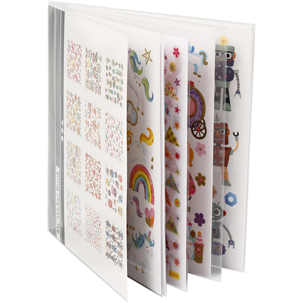 Stickerbuch, Das ganze Jahr hindurch, 15x16,5 cm, 12 Bl./ 1 Stk – Bild 3