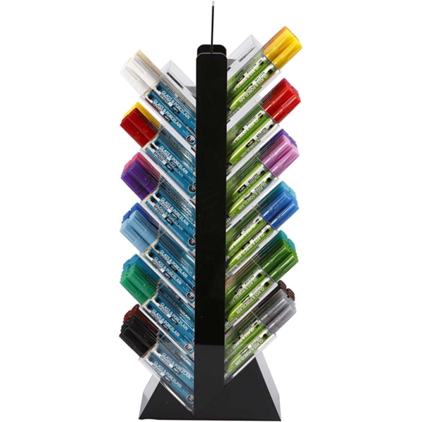 Glas-/Porzellanmalstift, H 52 cm, T 11,5 cm, B 24 cm, Sortierte Farben, 24x6 Stk/ 1 Pck – Bild 3