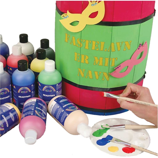 A-Color Acrylfarbe, Matt, Sortierte Farben, 15x500 ml/ 1 Box – Bild 2