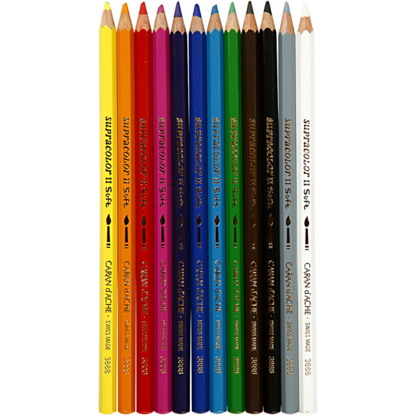 Supracolor II, L 17 cm, Sortierte Farben, 12 Stk/ 1 Pck – Bild 2