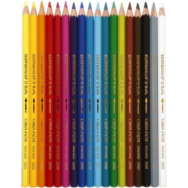 Supracolor II, L 17 cm, Sortierte Farben, 18 Stk/ 1 Pck – Bild 2