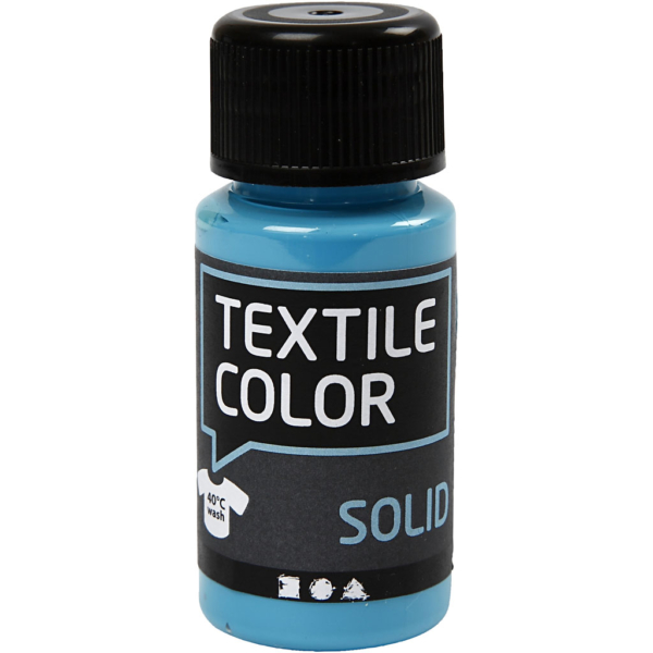 Textile Solid, Deckend, Türkisblau, 50 ml/ 1 Fl.