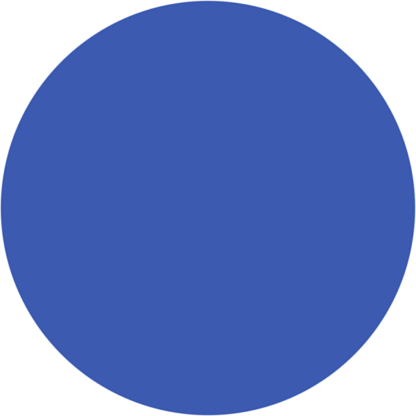 Wasserfarben, H 16 mm, D 44 mm, Blau, 6 Stk/ 1 Pck – Bild 2