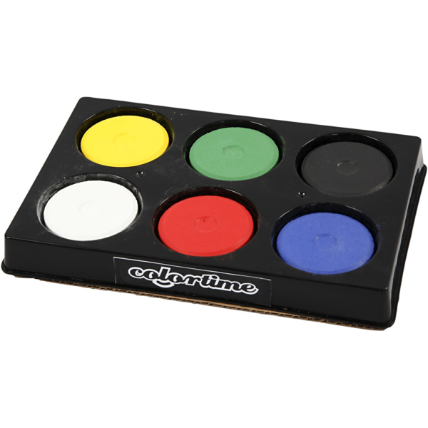 Wasserfarben, H 19 mm, D 57 mm, Primärfarben, 1 Pck – Bild 2