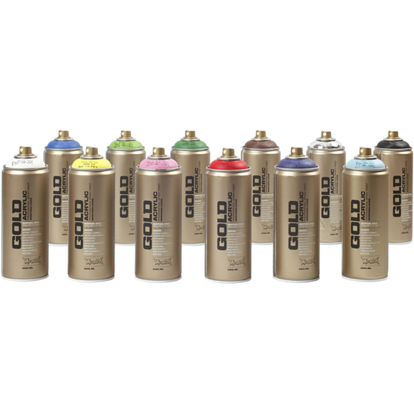Sprühfarbe, 12x400 ml/ 1 Pck – Bild 3