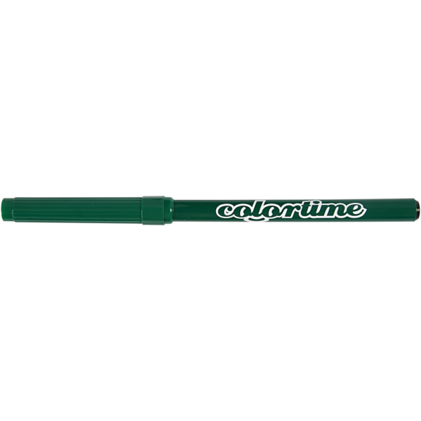 Colortime Filzstifte, Strichstärke 2 mm, Dunkelgrün, 18 Stk/ 1 Pck – Bild 5