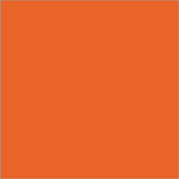 Creall Studio Acrylfarbe, Halbdeckend, orange (09), 500 ml/ 1 Fl. – Bild 2