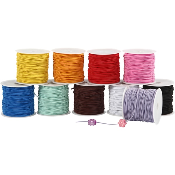 Gummiband, Dicke 1 mm, 10x25 m/ 1 Pck – Bild 2