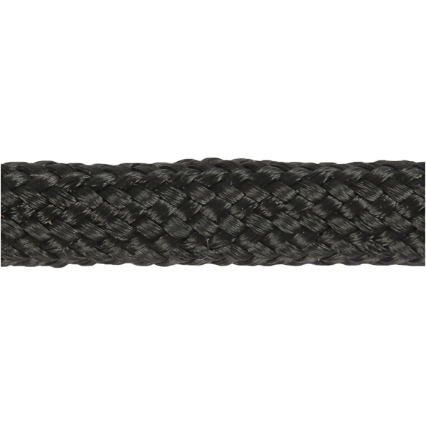 Nylon-Kordel, B 5 mm, Schwarz, 4 m/ 1 Rolle – Bild 2