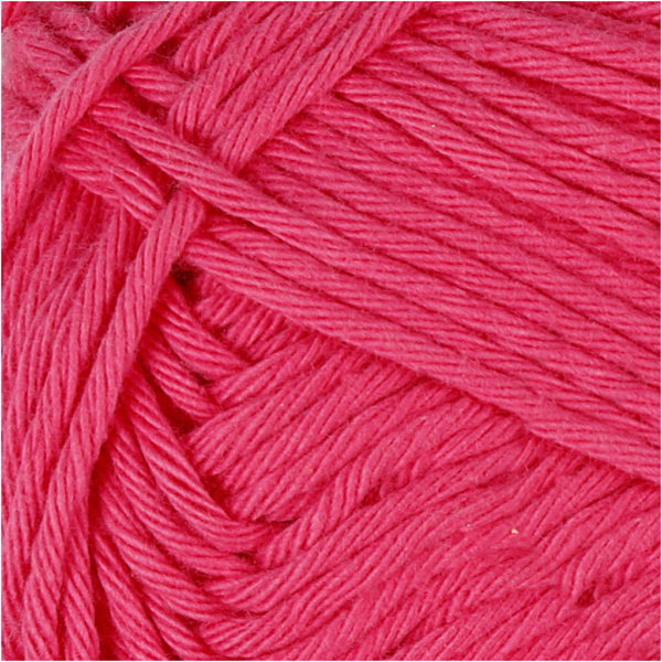 Baumwolle, Nr. 8/8, L 80-85 m, Größe maxi , Pink, 50 g/ 1 Knäuel – Bild 3