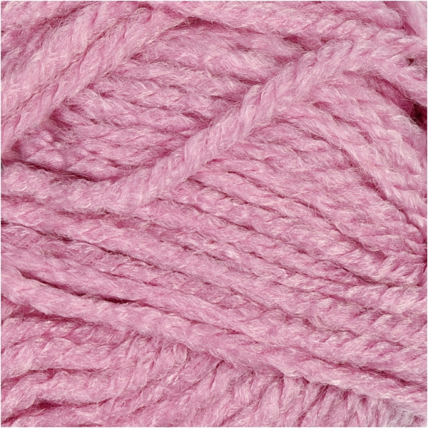 Fantasia Polyacryl Garn, L 80 m, Rosa, 50 g/ 1 Knäuel – Bild 3