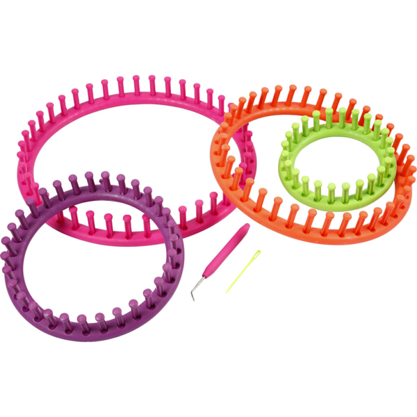 Strickring-Set, D 12-17-22-27 cm, 1 Set – Bild 2