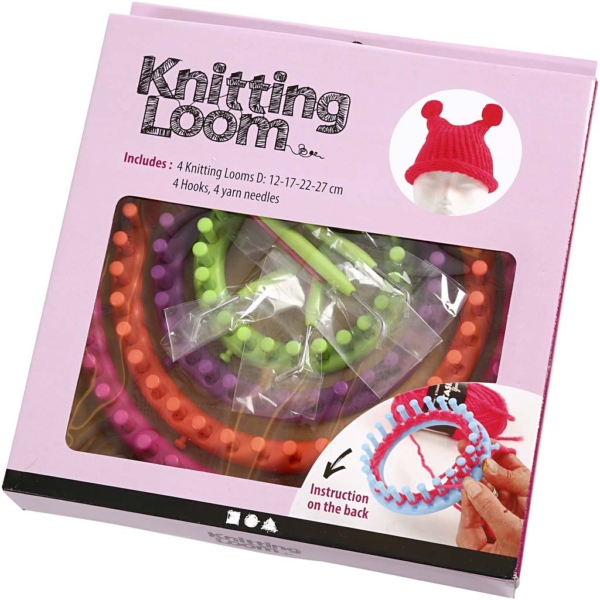 Strickring-Set, D 12-17-22-27 cm, 1 Set – Bild 4