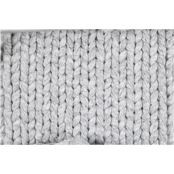 Spaghetti-Garn, L 35 m, Grau, 100 g/ 1 Knäuel – Bild 3