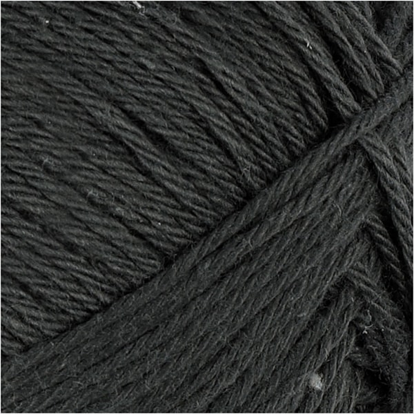 Baumwolle, Nr. 8/4, L 170 m, Anthrazitgrau, 50 g/ 1 Knäuel – Bild 3