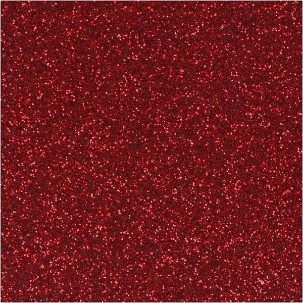 Bügelfolie, A5, 148x210 mm, Glitter, Rot, 1 Bl. – Bild 3