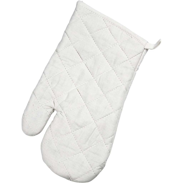 Grillhandschuh , Größe 18x28 cm, 145 g, Weiß, 2 Stk/ 1 Pck – Bild 2