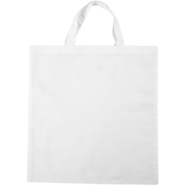 Stoffbeutel, Größe 38x42 cm, 130 g, Weiß, 1 Stk