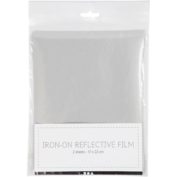 Reflektorfolie, Größe 17x22 cm, 2 Bl./ 1 Pck – Bild 3