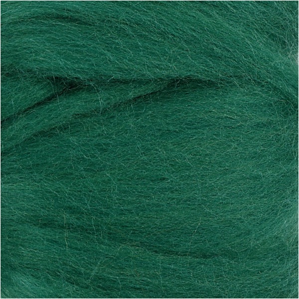 Wolle, Dicke 21 my, Grün, 100 g/ 1 Pck – Bild 3