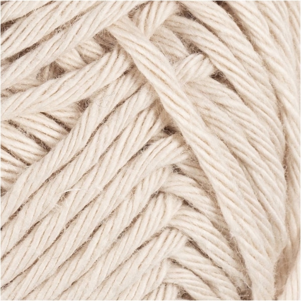 Baumwolle, Nr. 8/8, L 80-85 m, Beige, 50 g/ 1 Knäuel