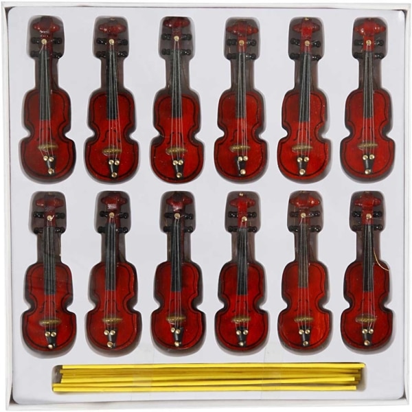 Geige, L 8 cm, 12 Stk/ 1 Pck – Bild 3