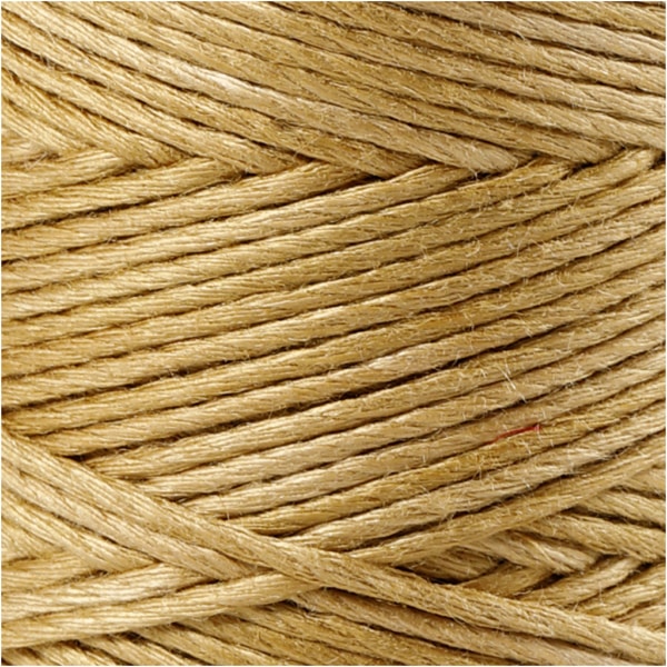 Bambuskordel, Dicke 1 mm, Gold, 65 m/ 1 Rolle – Bild 3