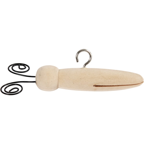 Schmetterlingskörper, L 5,5 cm, D 15 mm, 5 Stk/ 1 Pck – Bild 3