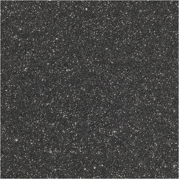 Geschenkanhänger, Größe 5x10 cm, Glitter, 300 g, Schwarz, 15 Stk/ 1 Pck – Bild 3