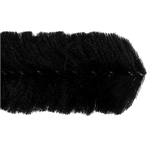 Pfeifenreiniger, L 30 cm, Dicke 15 mm, Schwarz, 15 Stk/ 1 Pck – Bild 3