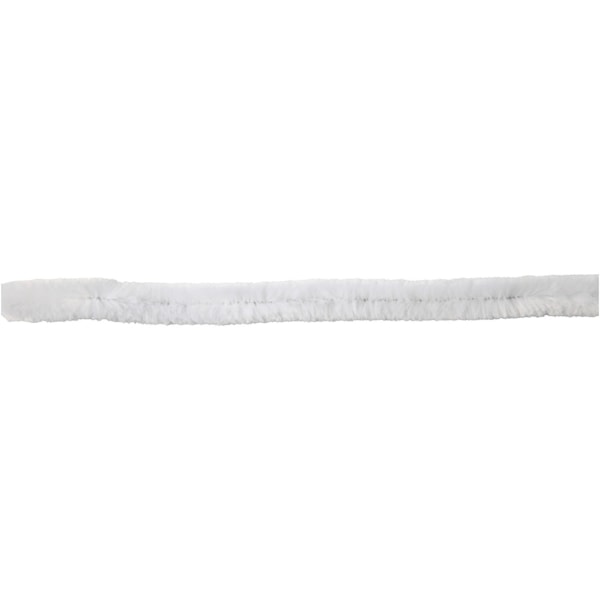 Pfeifenreiniger, L 30 cm, Dicke 15 mm, Weiß, 15 Stk/ 1 Pck – Bild 2