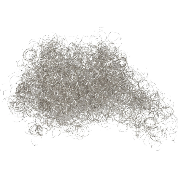 Metallwolle / Engelshaar, Silber, 50 g/ 1 Pck