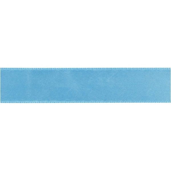Satinband, B 20 mm, Hellblau, 6 m/ 1 Rolle – Bild 3