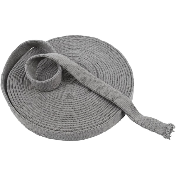 Strickschlauch, B 22 mm, Grau, 10 m/ 1 Rolle