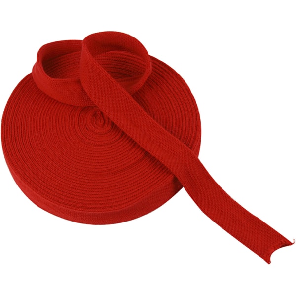 Strickschlauch, B 30 mm, Weihnachtsrot, 10 m/ 1 Rolle