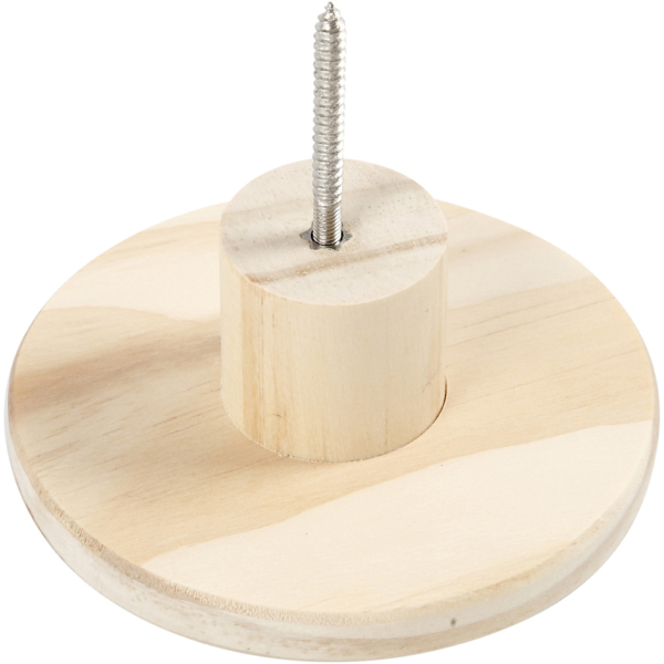 Garderobe, Runde Platte, T 4,5 cm, D 11 cm, 1 Stk – Bild 2