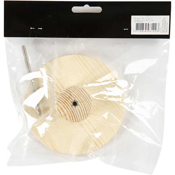 Garderobe, Runde Platte, T 4,5 cm, D 11 cm, 1 Stk – Bild 4