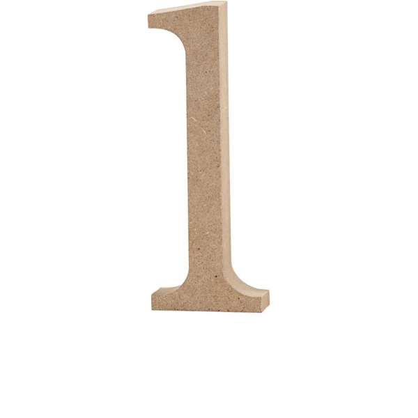Buchstabe, l, H 12,7 cm, Dicke 2 cm, 1 Stk – Bild 2