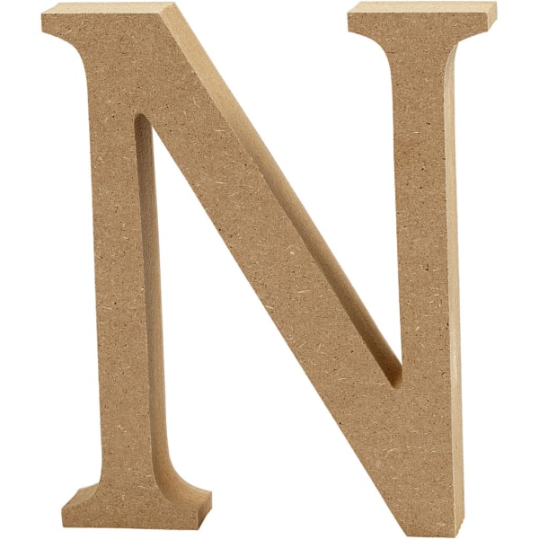 Buchstabe, N, H 8 cm, Dicke 1,5 cm, 1 Stk – Bild 2