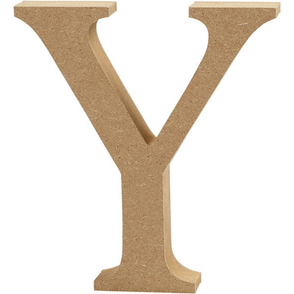 Buchstabe, Y, H 8 cm, Dicke 1,5 cm, 1 Stk – Bild 2