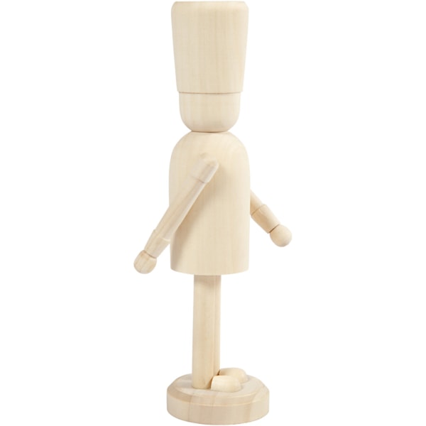 Holzfigur, H 18 cm, 1 Stk – Bild 2